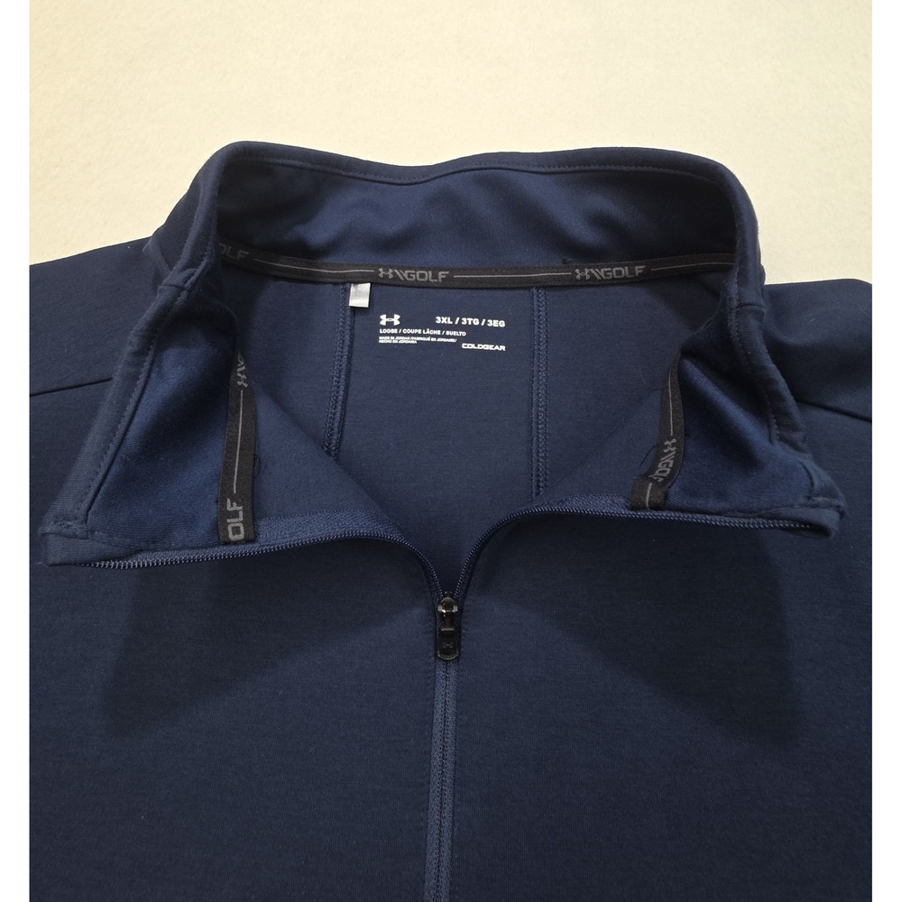 Actual Under Armour Golf Pullover Mens 3XL LIMITED USE Sweater 1/4 Zip Jacket